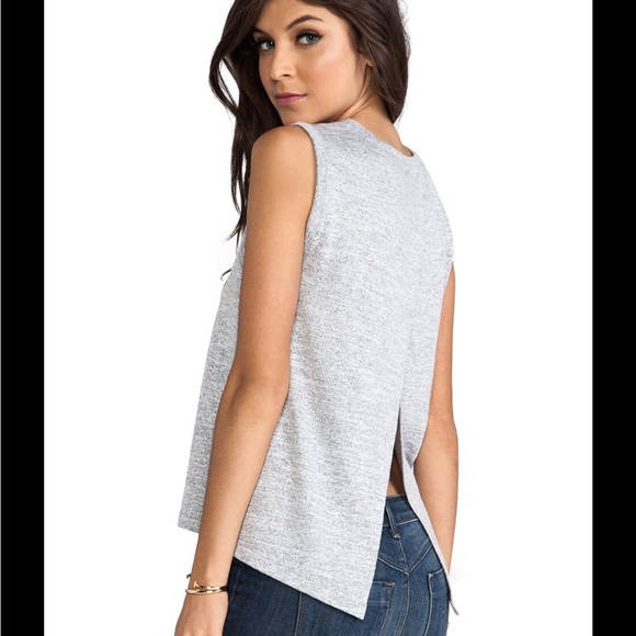 Rag and Bone Nicole Tank Top Gray Sz S - Picture 4 of 11